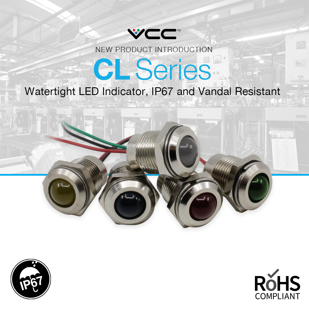 CL Series VCClite metal indicator IP67 waterproof